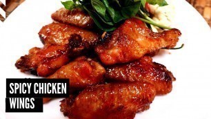 'Resep Cara Membuat Spicy Chicken Wings Ala Fiesta'