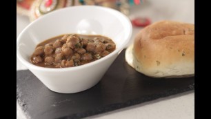 'Punjabi Chole | Recipes by Newly Weds | Sanjeev Kapoor Khazana'