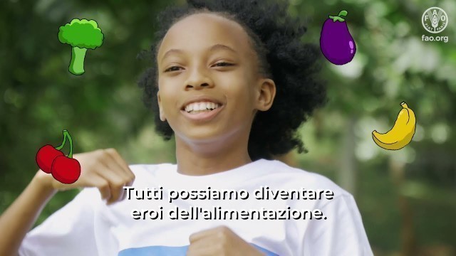 'Tutti possiamo diventare eroi dell\'alimentazione'