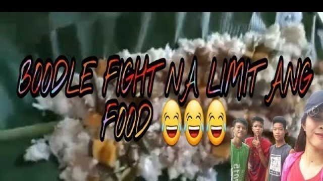 'Boodle fight na limit ang food 