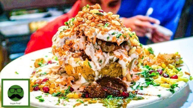 'ROYAL CHAAT OF INDIA | Indian Street Food | Veggiepaaji Lucknow'