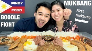 'BOODLE FIGHT | BONELESS BANGUS | TORTANG TALONG | BAGNET | CORNED BEEF | MUKBANG | FILIPINO FOOD'