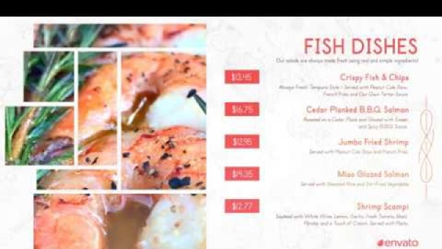 'Restaurant Menu Food Promo'