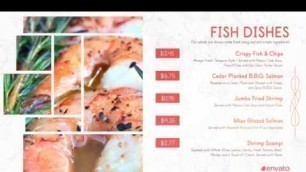 'Restaurant Menu Food Promo'