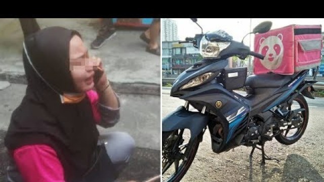 'Foodpanda Rider’s Bike Stolen While On Duty In Batu Caves, Gombak, Police Looking For 2 Suspects'