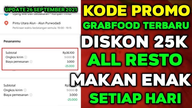 'KODE PROMO GRAB FOOD TERBARU'