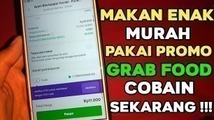 'KODE PROMO GRAB FOOD TERBARU 2021'