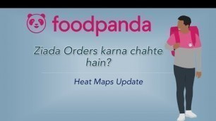 'Heat Maps Information |Foodpanda |Riders|Pakistan'