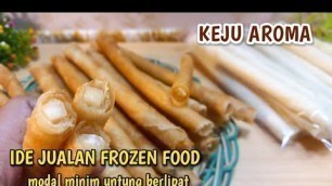 'RESEP KEJU AROMA BISA UNTUK IDE JUALAN FROZEN FOOD LOHH !!'