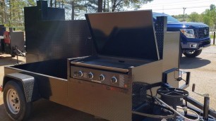 'Blackstone griddle option Do not Buy  Food Truck bbq smoker grill trailer catering for sale rentals'