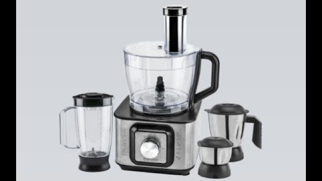 'How To Use Inalsa Food Processor INOX 1000-Watt With Blender Jar'