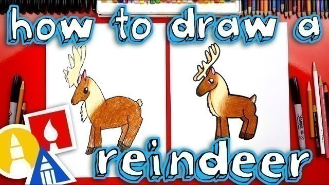 'How To Draw A Reindeer'