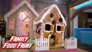 'Most amazing gingerbread house you’ve ever seen | Family Food Fight 2018'