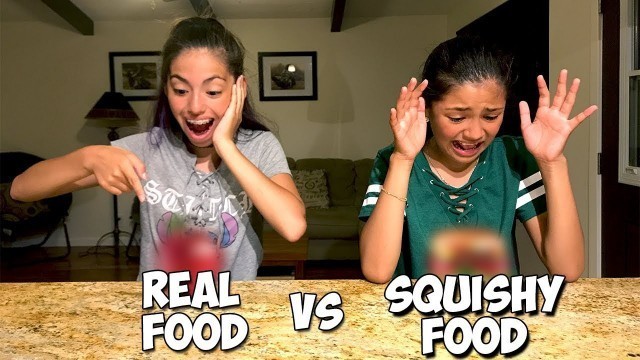 'Real Food vs Squishy Food Challenge in Hawaii plus GIVEAWAY'