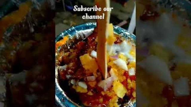 '#streetfood #viralshorts #youtubeindia #viralvideo lucknow ki famous(tikki)