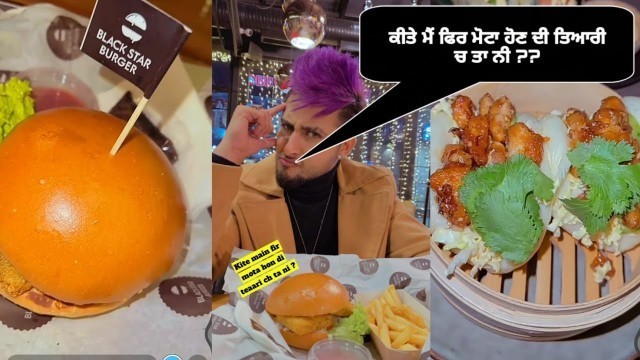 'khan saab Live food test Burger'