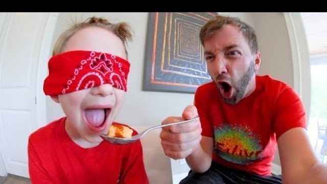 'FATHER SON WEIRD FOOD TEST 3!'