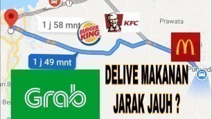 'CARA DELIVERY ATAU MENGIRIM MAKANAN JARAK JAUH MENGGUNAKAN GRAB'