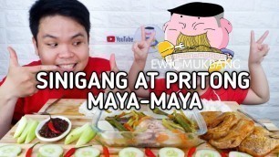 'Sinigang At Pritong Maya Maya Mukbang / With @The Foodie Bee / Filipino Food Mukbang / Mukbang Ph'