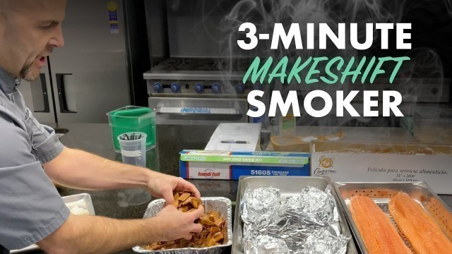 '3-Minute Makeshift Smoker'