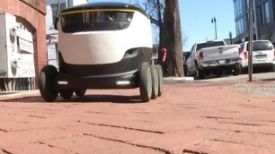 'Food Delivery Robots are Roaming DC Streets'