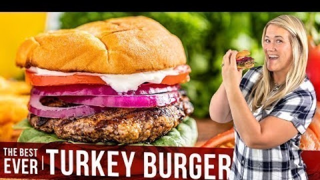 'Best Ever Juicy Turkey Burgers'