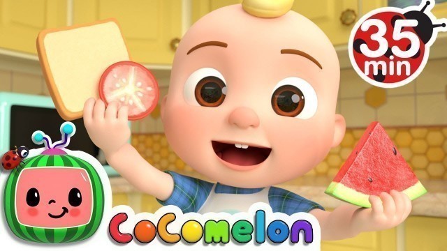 'Shapes In My Lunch Box Song + More Nursery Rhymes & Kids Songs - CoComelon'