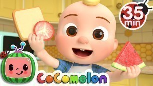 'Shapes In My Lunch Box Song + More Nursery Rhymes & Kids Songs - CoComelon'