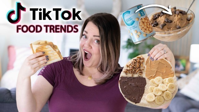 'Testing VIRAL TikTok Food Trends!'