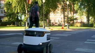 'OSU adds food delivery robots'