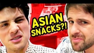 'ASIAN SNACKS FOOD TEST!'