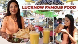 'Exploring food in old Lucknow |Chowk market|old Lucknow ka veg food'