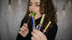 'LIPSENSE LIPSTICK REVIEW, APPLICATION + REMOVAL, & FOOD TEST!'