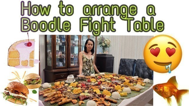 'Ultimate Filipino Food Feast-How to arrange a Boodle Fight Table/Viany Shy'