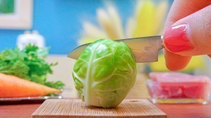 'Stuffed Cabbage Rolls Recipe | ASMR Miniature Cooking Mini Food'