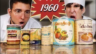 'Testing 60 YEAR OLD Canned Foods'