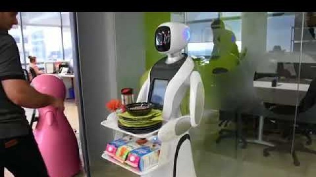 'Amy- the Delivery Robot Waitress'