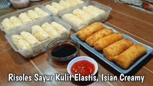 'Cara Membuat Risoles Kulit Anti Pecah & Isian Creamy || Ide Cemilan Frozen Food'