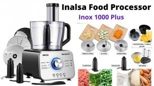 'Inalsa Food Processor: Inox 1000 Plus - Unboxing and Demonstration #KARz_Galaxy'