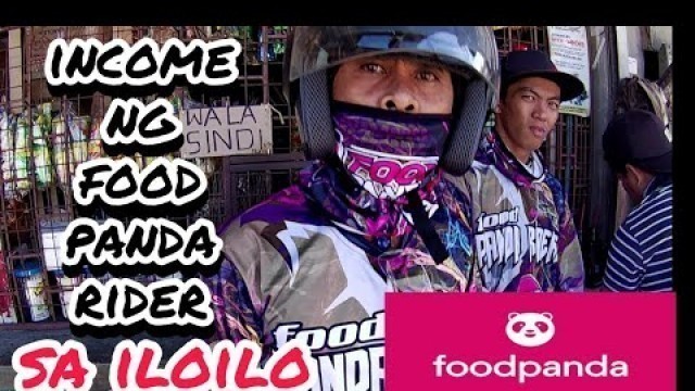 'FOOD PANDA RIDER INCOME IN PAVIA,ILOILO||FOOD PANDA RIDER||FOODPANDA ILOILO'