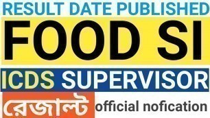 'Wb Psc FOOD SI Result,