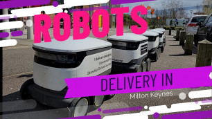 'Robot Delivery in Milton Keynes'