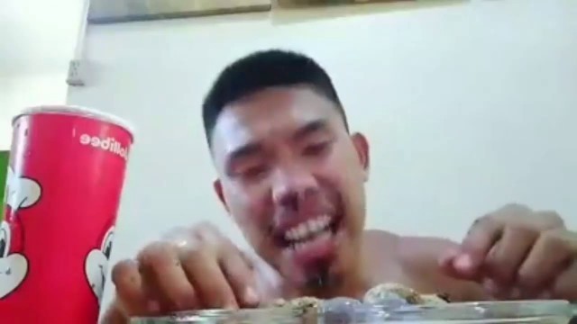 'Boy Tapang Mukbang GRUB WORM Batud Exotic Food'