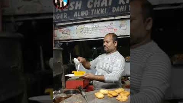 'Basket Chaat #street food #Shop name Rakesh Chaat King location Chinhat lucknow #youtube short video'