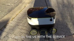 'Self-Driving Food Delivery Robot - Washington, DC'