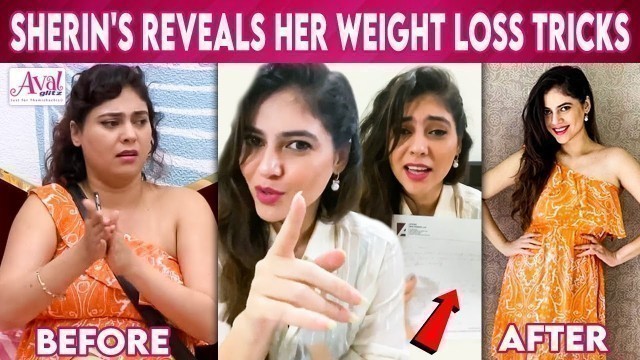 'Sherin\'s Weight Loss Tips|  Diet Secret , Workout,Yoga | Biggboss Tamil,Vijay TV'