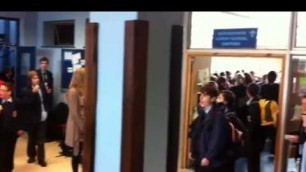 'Tewkesbury School - Oliver! Food Glorious Food flashmob'