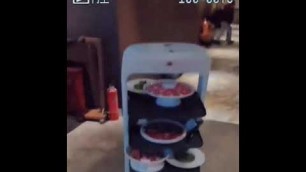 'Food delivery smart robot!'