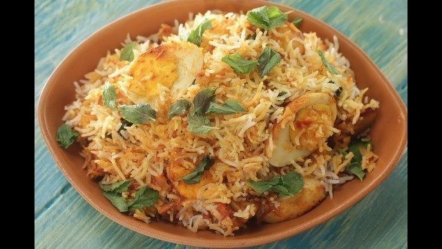 'Egg Biryani | Sanjeev Kapoor Khazana'