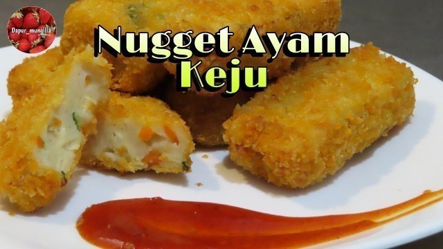 'Mudahnya Cara Buat Nugget Ayam Keju | stok frozen food untuk anak anak | menu mpasi'